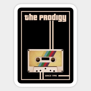 The Prodigy Music Retro Cassette Tape Sticker